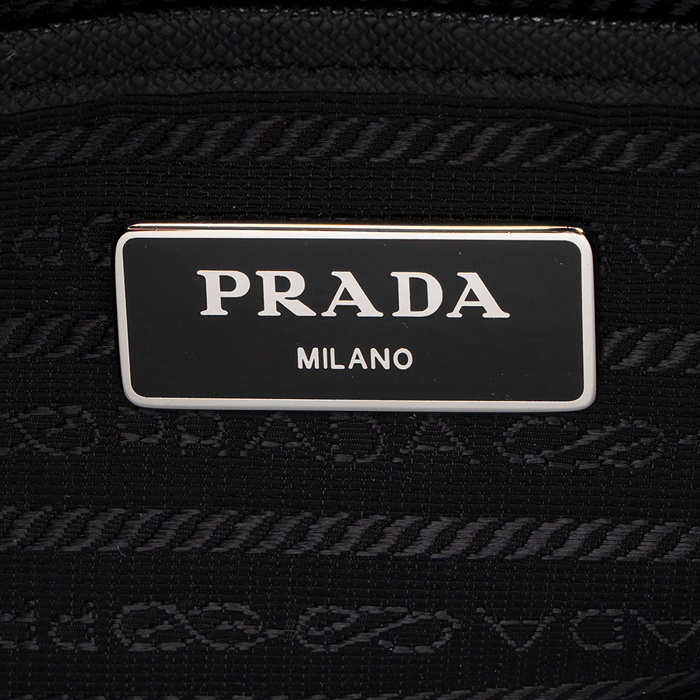 Prada New Vela Studded Messenger Bag - FINAL SALE (SHF-21531)