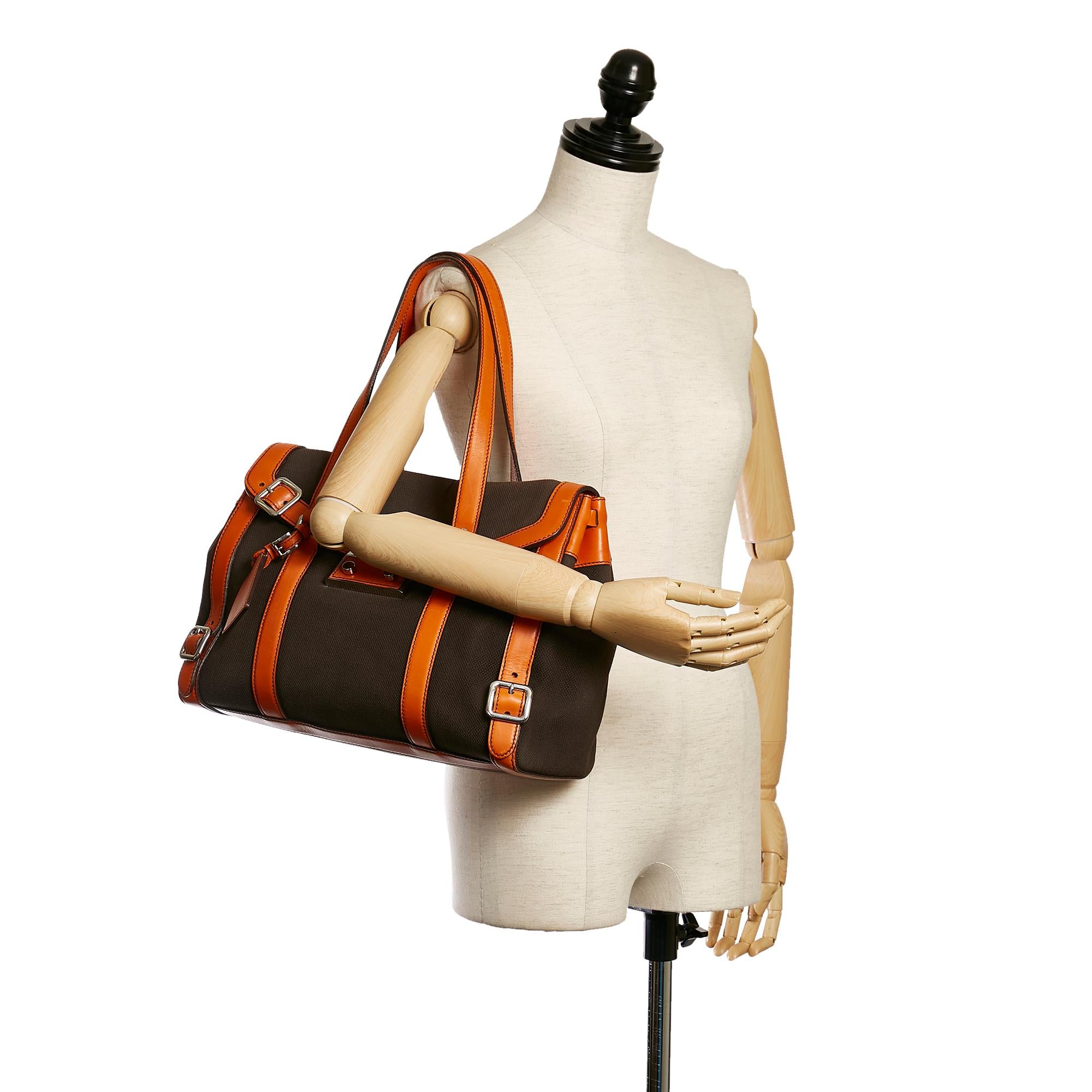 Prada Nylon Sound Lock Shoulder Bag (SHG-33246)