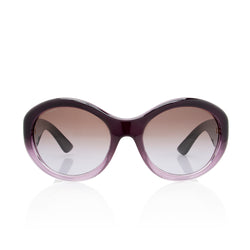 Prada Oval Glam Sunglasses (SHF-19585)