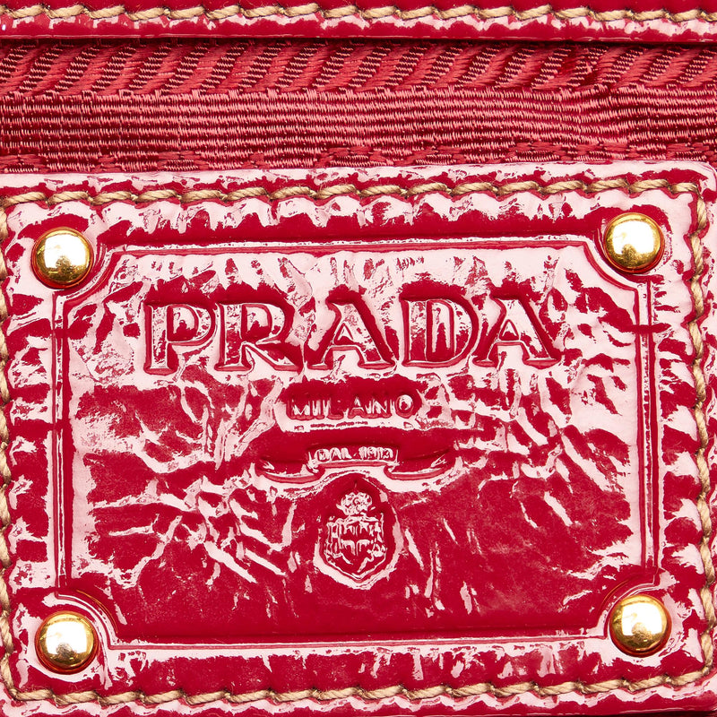 Prada Patent Leather Satchel (SHG-27627)