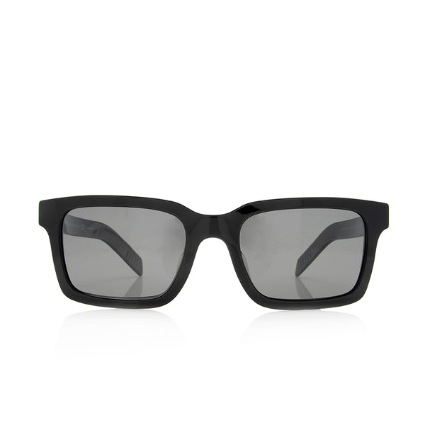Prada Polarized Rectangular Sunglasses (SHF-21010)