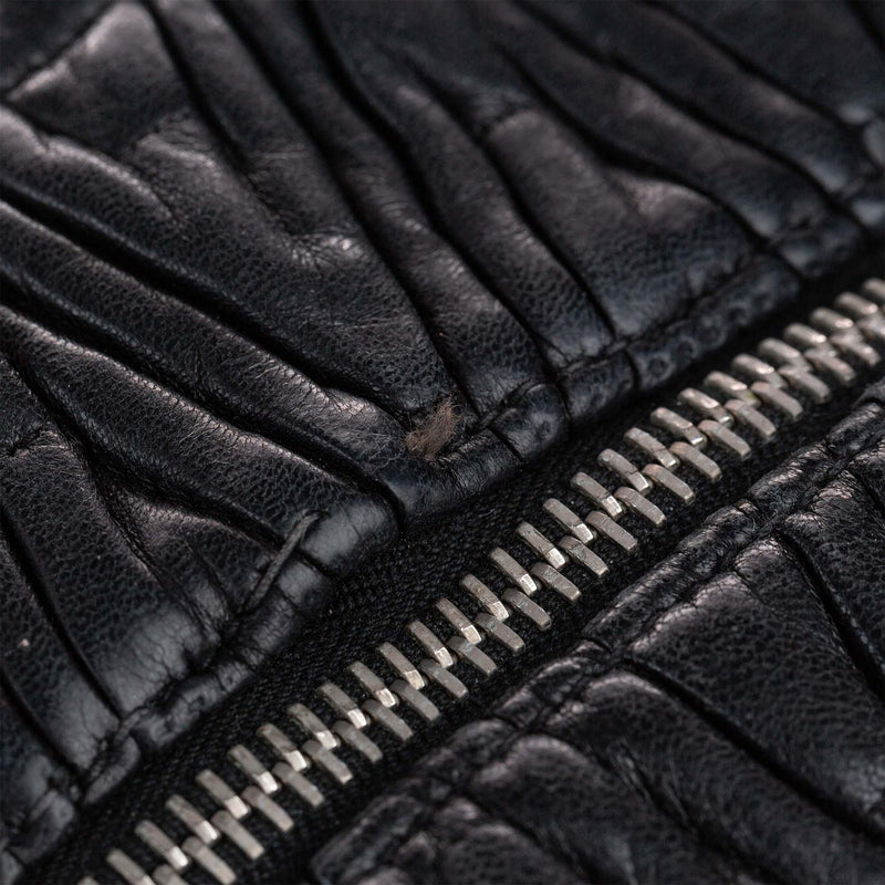 Prada Quilted Leather Satchel (SHG-14841)