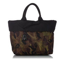 Prada Reversible Tessuto Camouflage Tote Bag (SHG-31514)