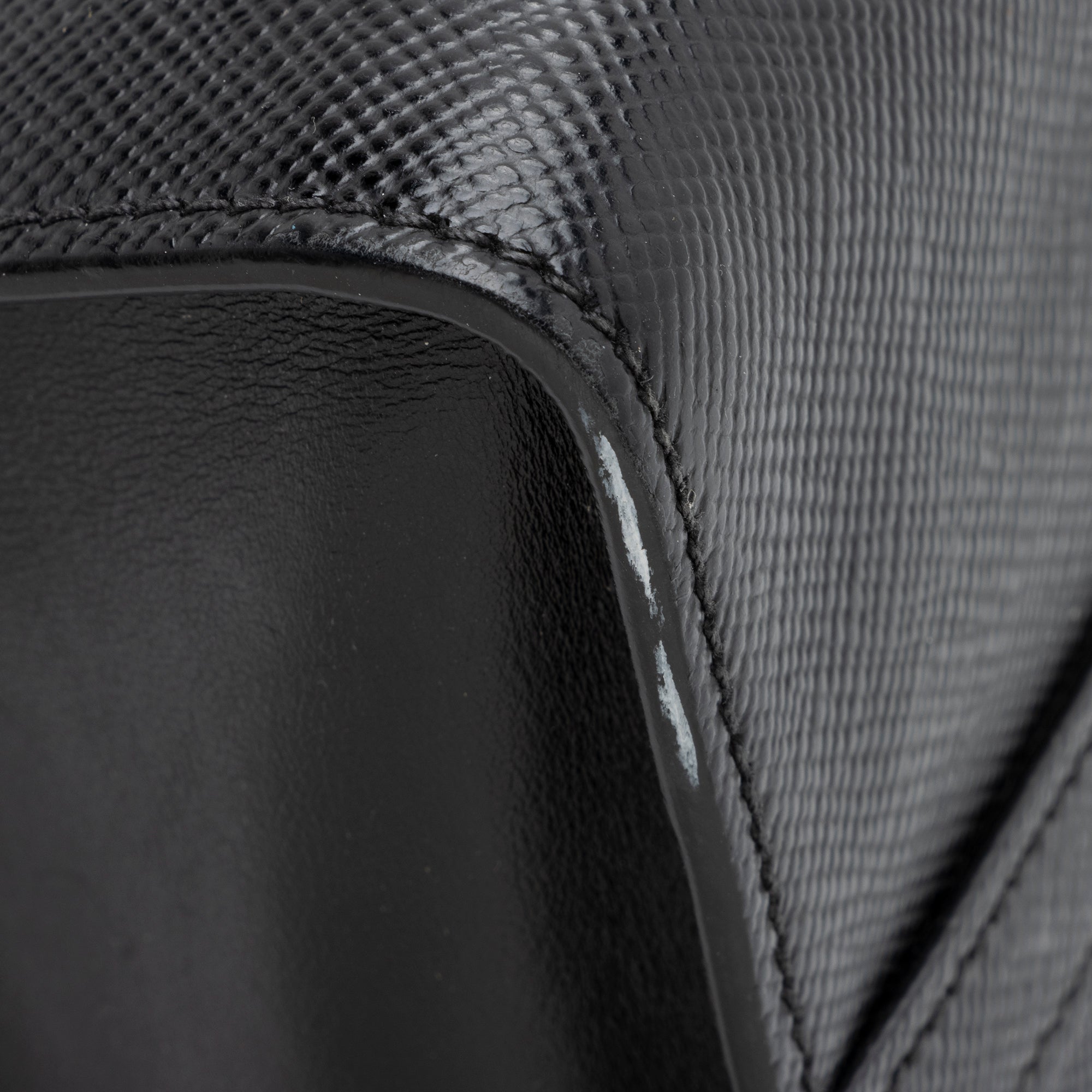 Prada Saffiano Cuir Leather Monochrome Small Tote (SHF-9NGmBJ)