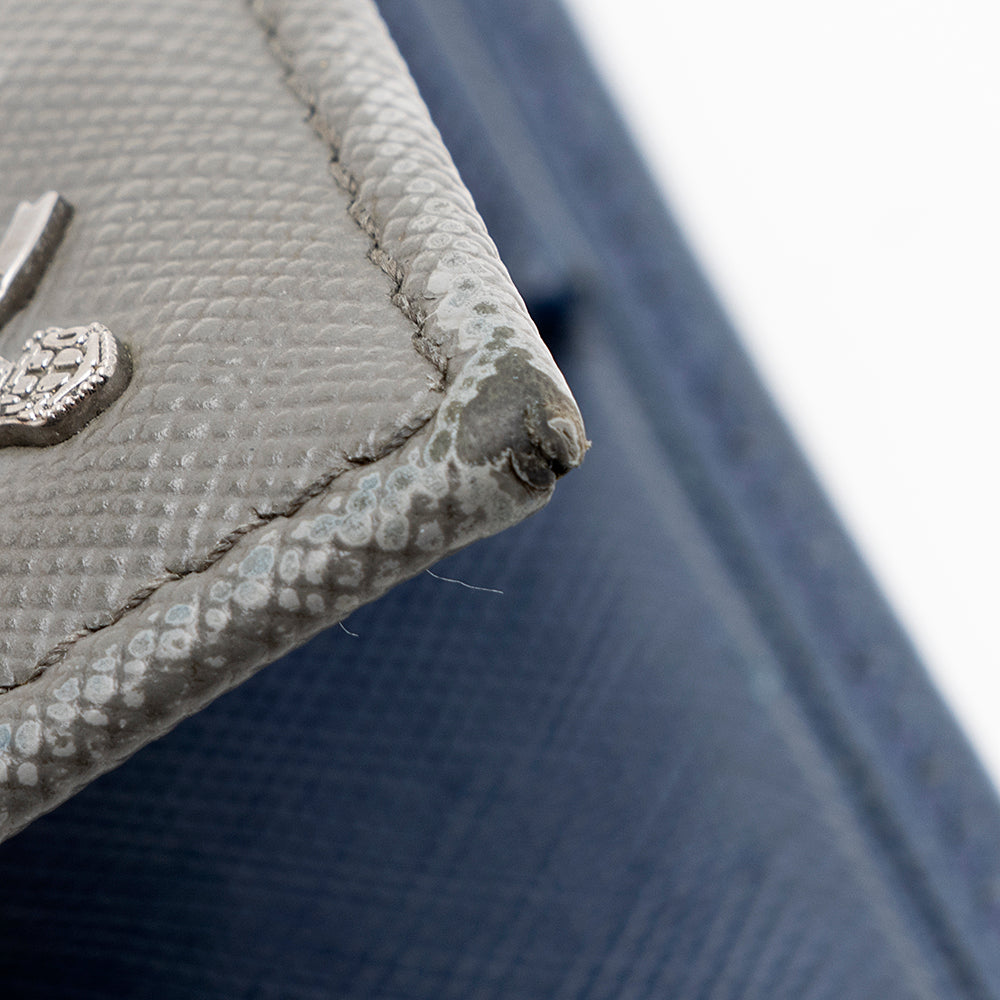 Prada Saffiano Leather Bifold Wallet - FINAL SALE (SHF-19300)