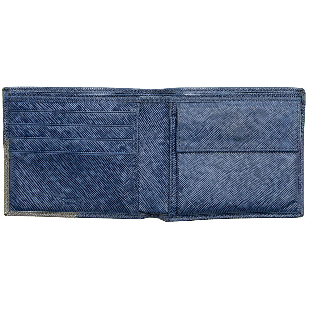 Prada Saffiano Leather Bifold Wallet - FINAL SALE (SHF-19300)
