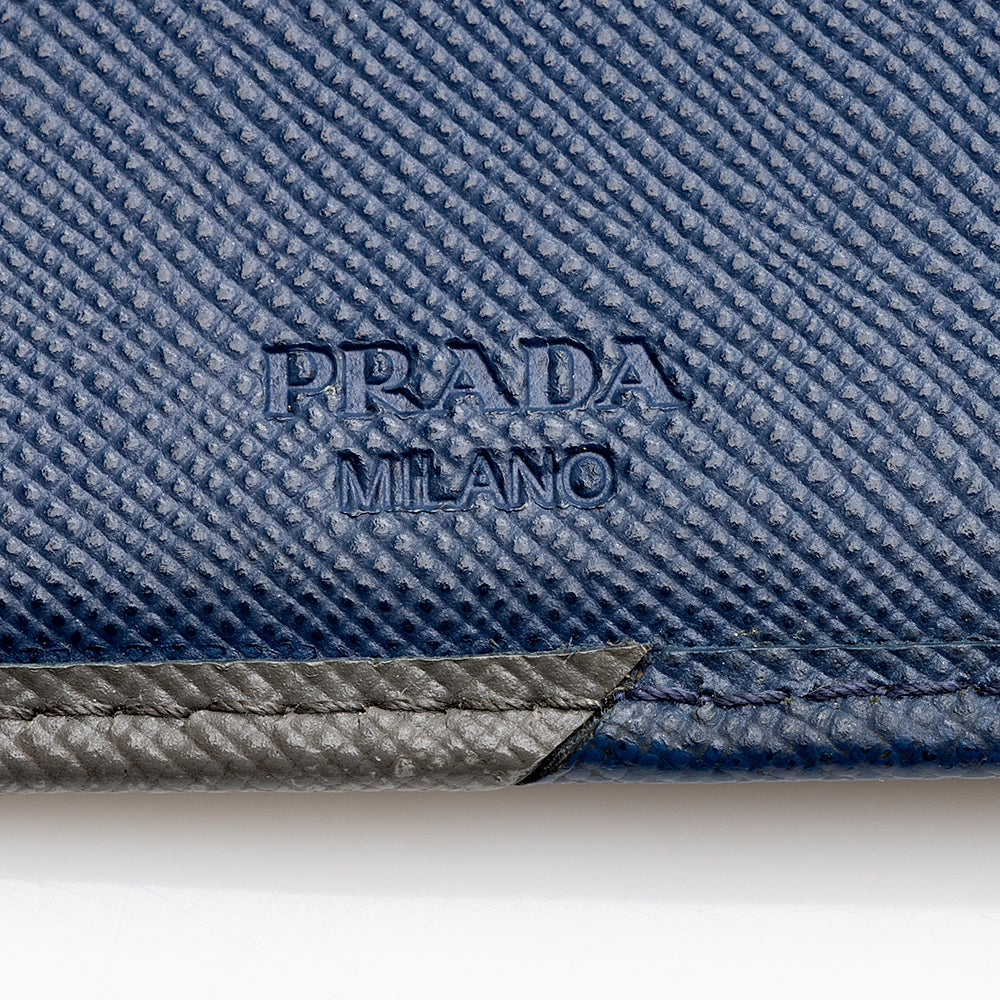 Prada Saffiano Leather Bifold Wallet - FINAL SALE (SHF-19300)
