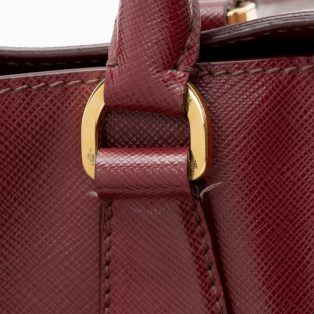 Prada Saffiano Leather Gardeners Tote (SHF-19452)