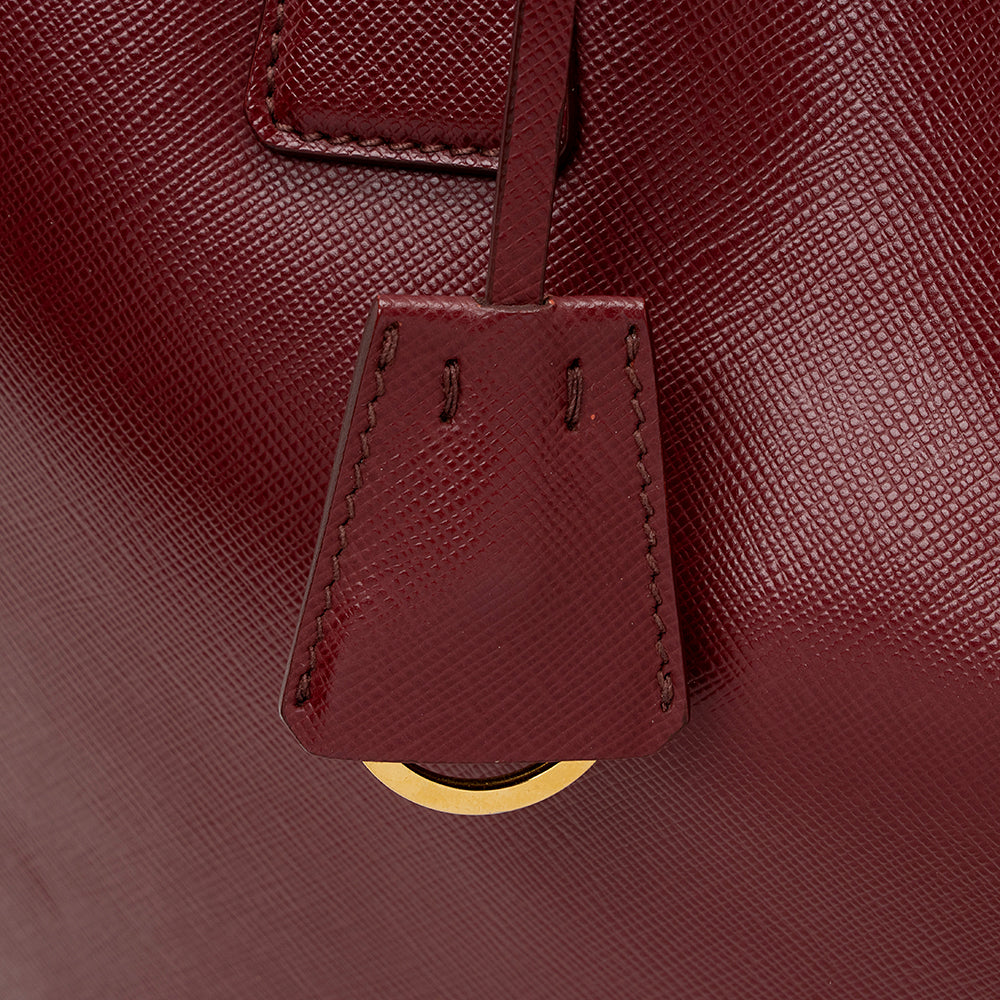 Prada Saffiano Leather Gardeners Tote (SHF-19452)