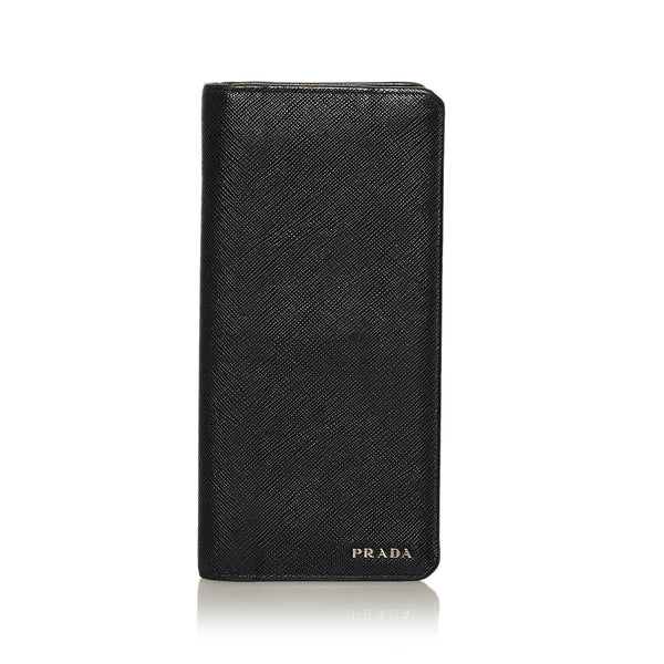 Prada Saffiano Leather Long Wallet (SHG-28726)