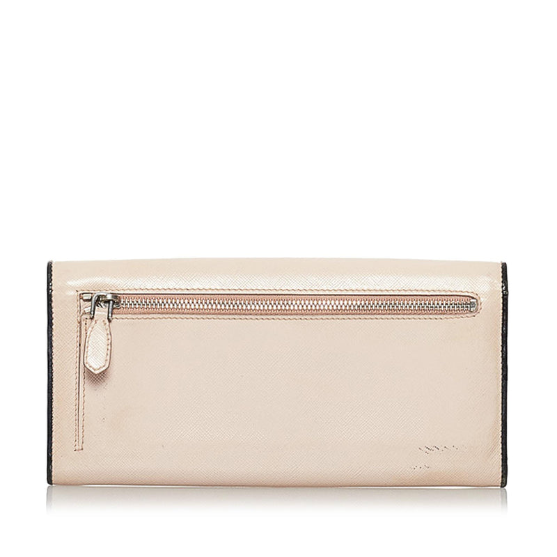 Prada Saffiano Leather Long Wallet (SHG-29907)