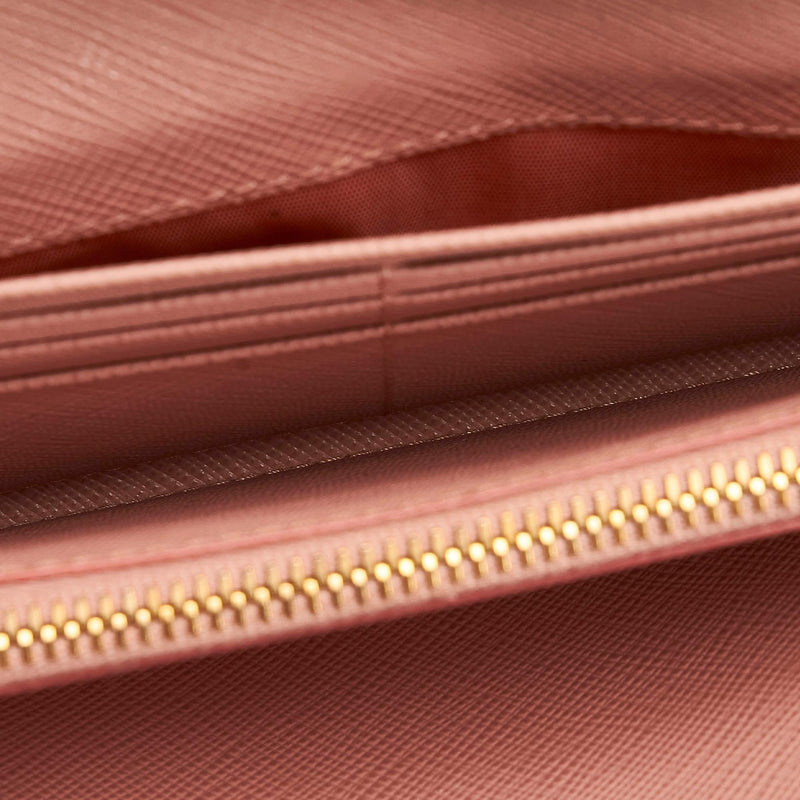 Prada Saffiano Leather Long Wallet (SHG-33952)