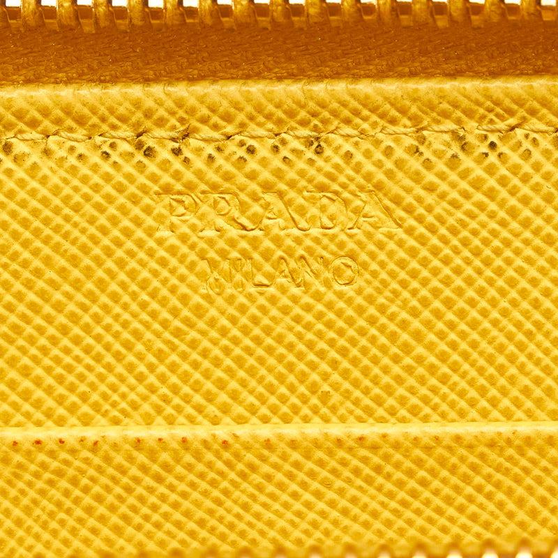 Prada Saffiano Leather Long Wallet (SHG-33966)