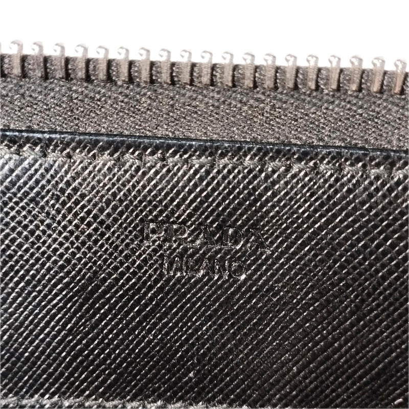 Prada Saffiano Lux Continental Wallet (SHG-36833)