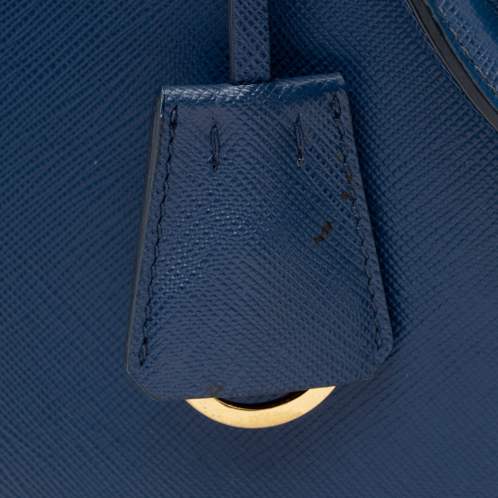 Prada Saffiano Lux Double-Zip Large Tote (SHF-19320)