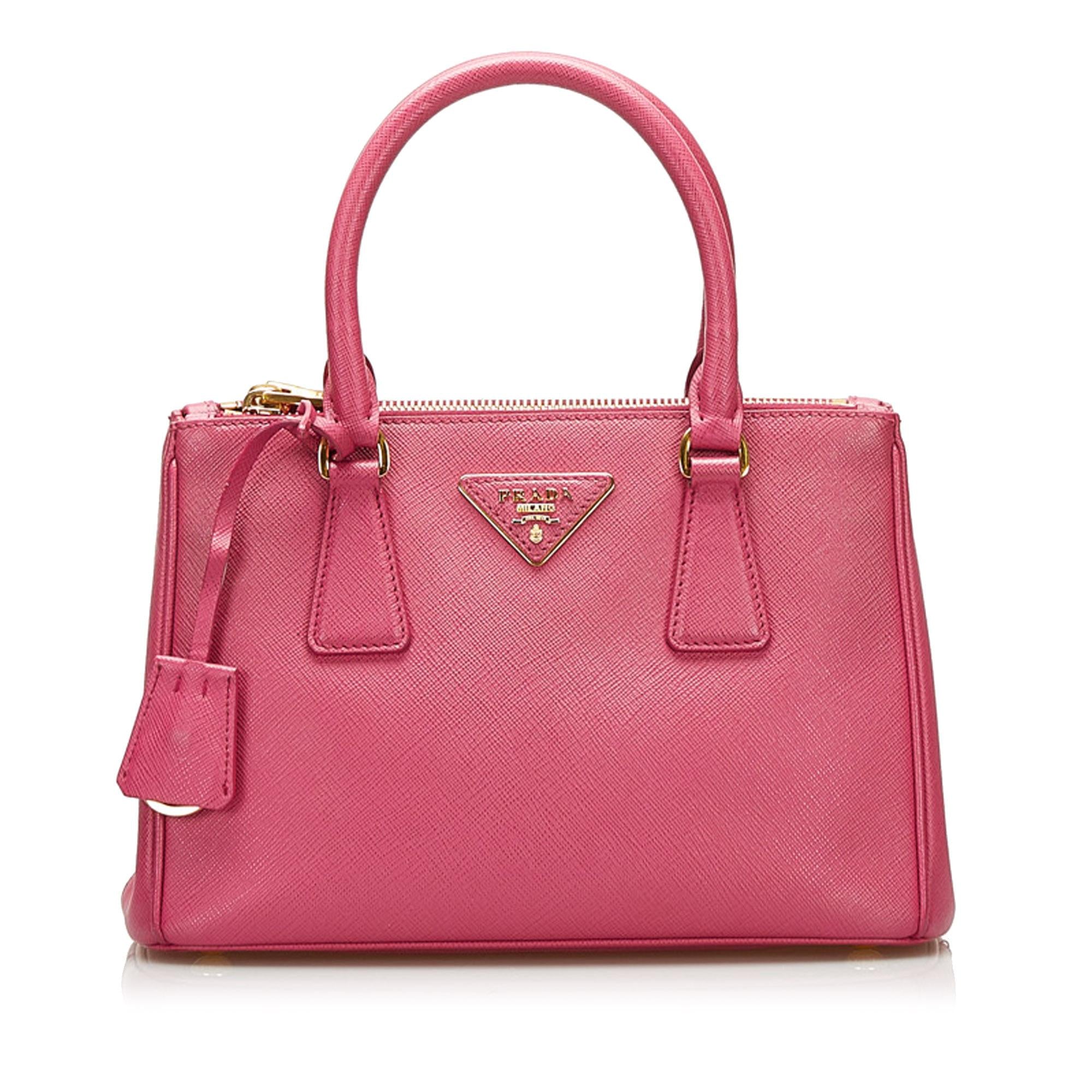 Prada Saffiano excellent Lux Leather Small Promenade