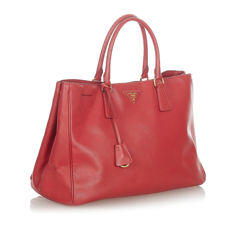 Prada Saffiano Lux Galleria Handbag (SHG-31939)