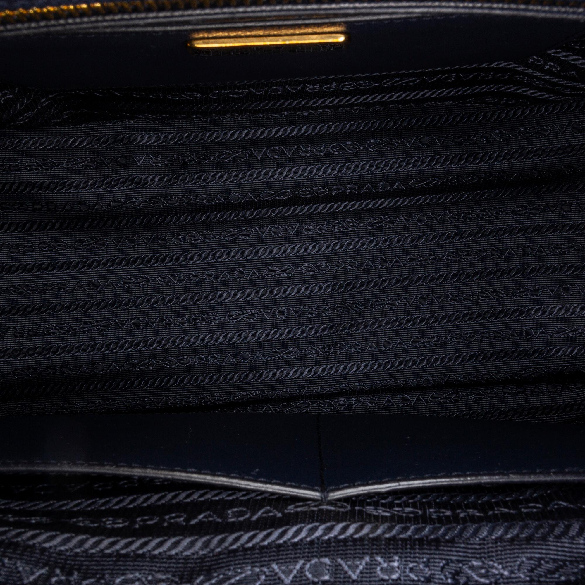 Prada Saffiano Lux Galleria Handbag (SHG-36672)