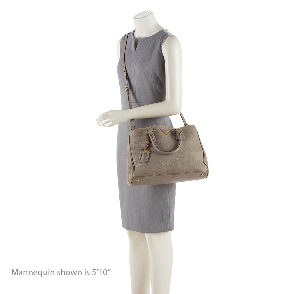 Prada Saffiano Lux Galleria Small Tote (SHF-18044)