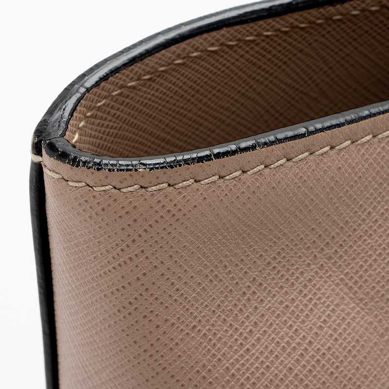 Prada Saffiano Soft Leather Tote (SHF-16584)