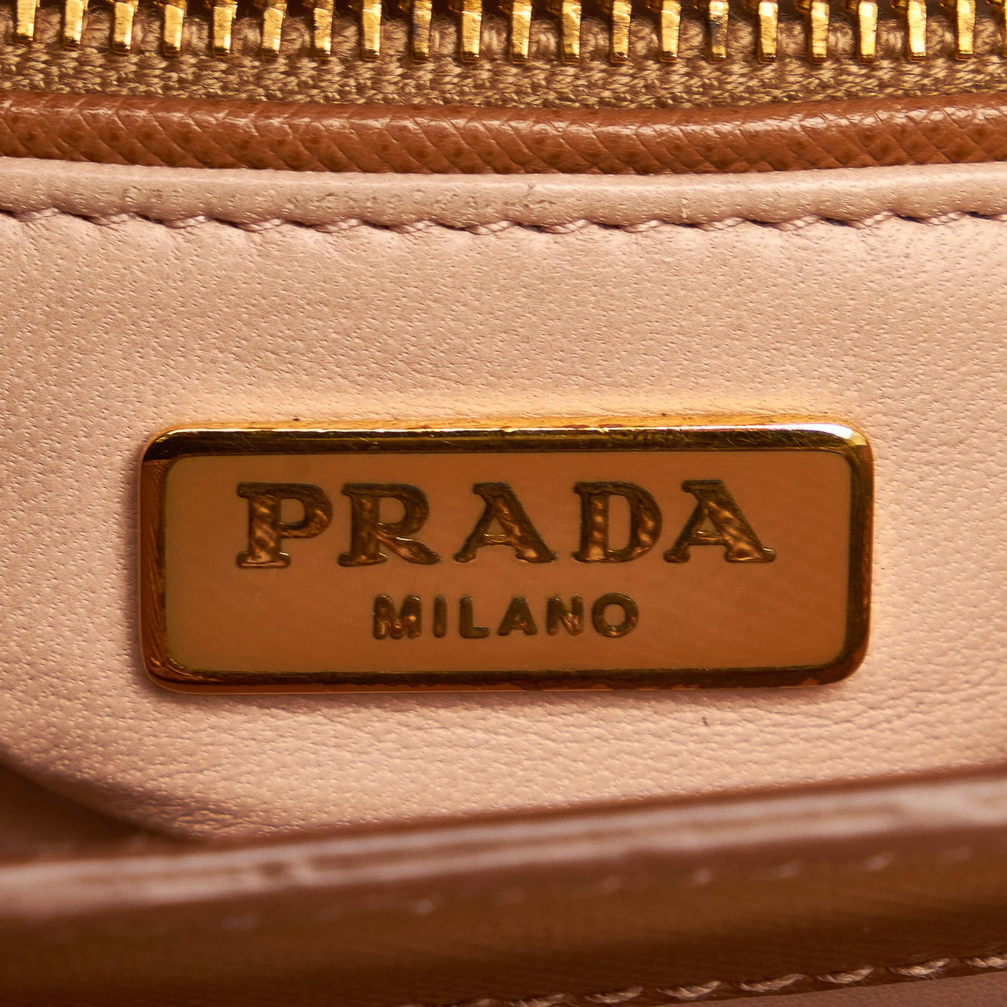 Prada Saffiano Sound Satchel (SHG-32240)