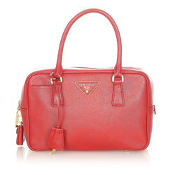 Prada Saffiano Vernice Handbag (SHG-20468)
