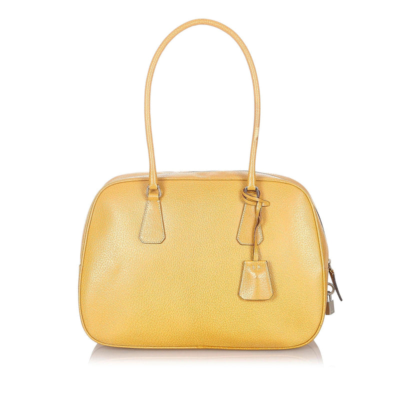 Prada Saffiano Vernice Shoulder Bag (SHG-31513)