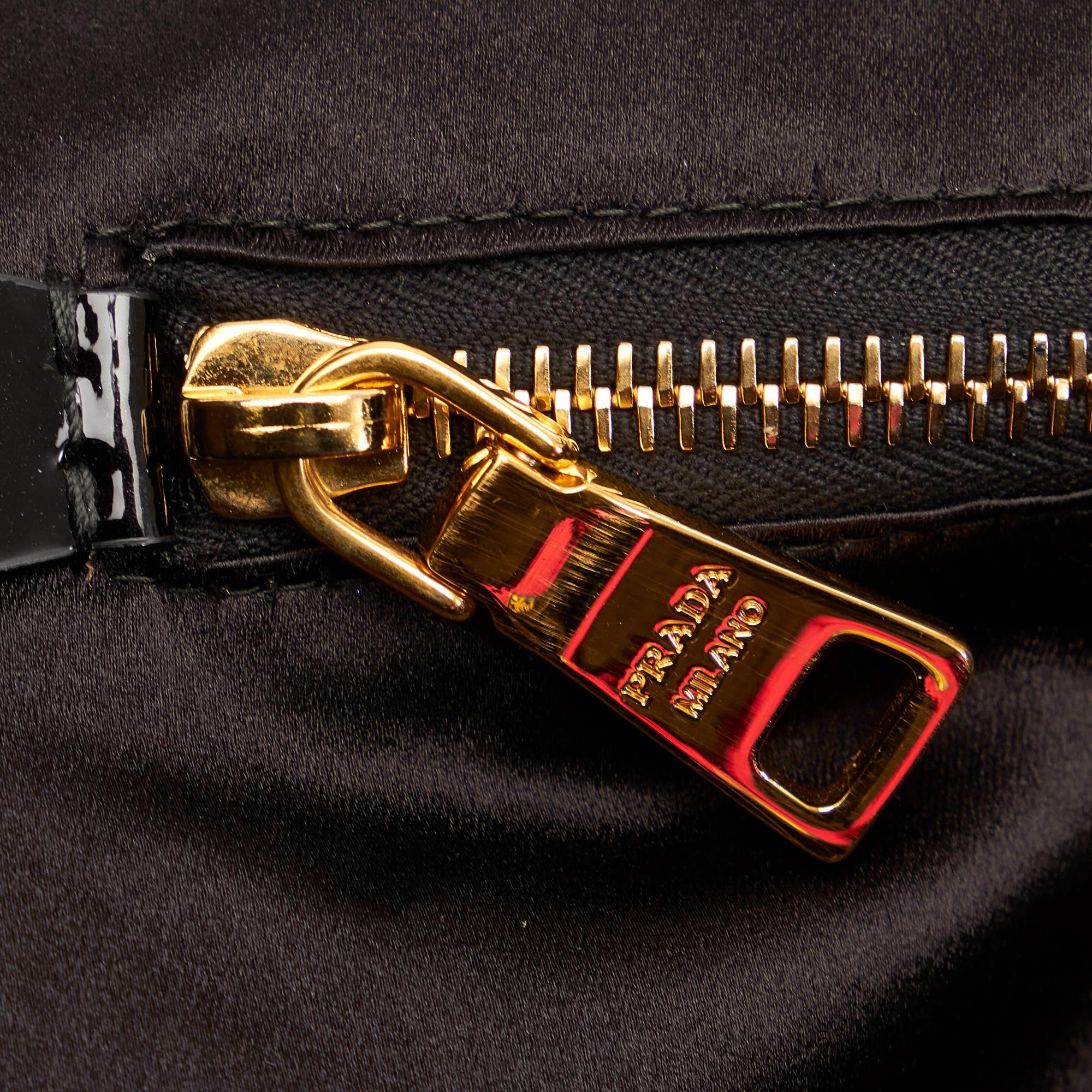 Prada Sequin Striped Tote Bag (SHG-28996)