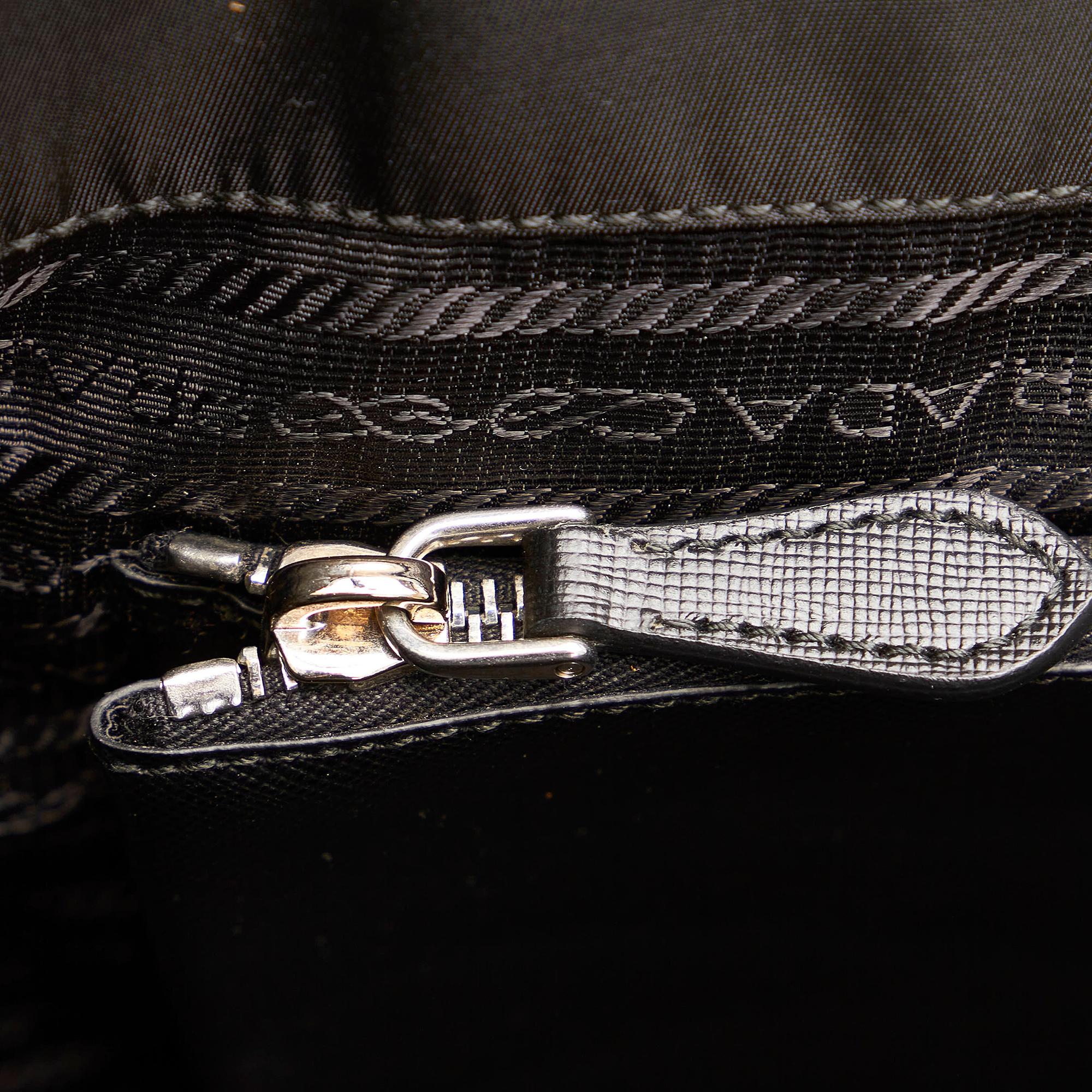 Prada Skull Print Tessuto Tote Bag (SHG-29605)