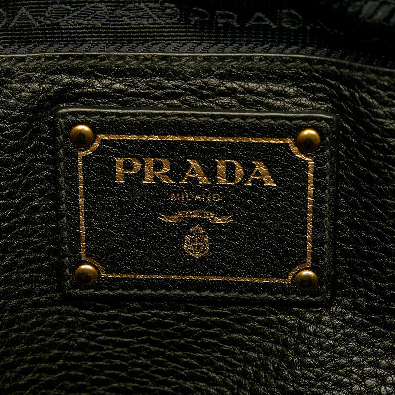 Prada Soft Calf Leather Satchel (SHG-29235)