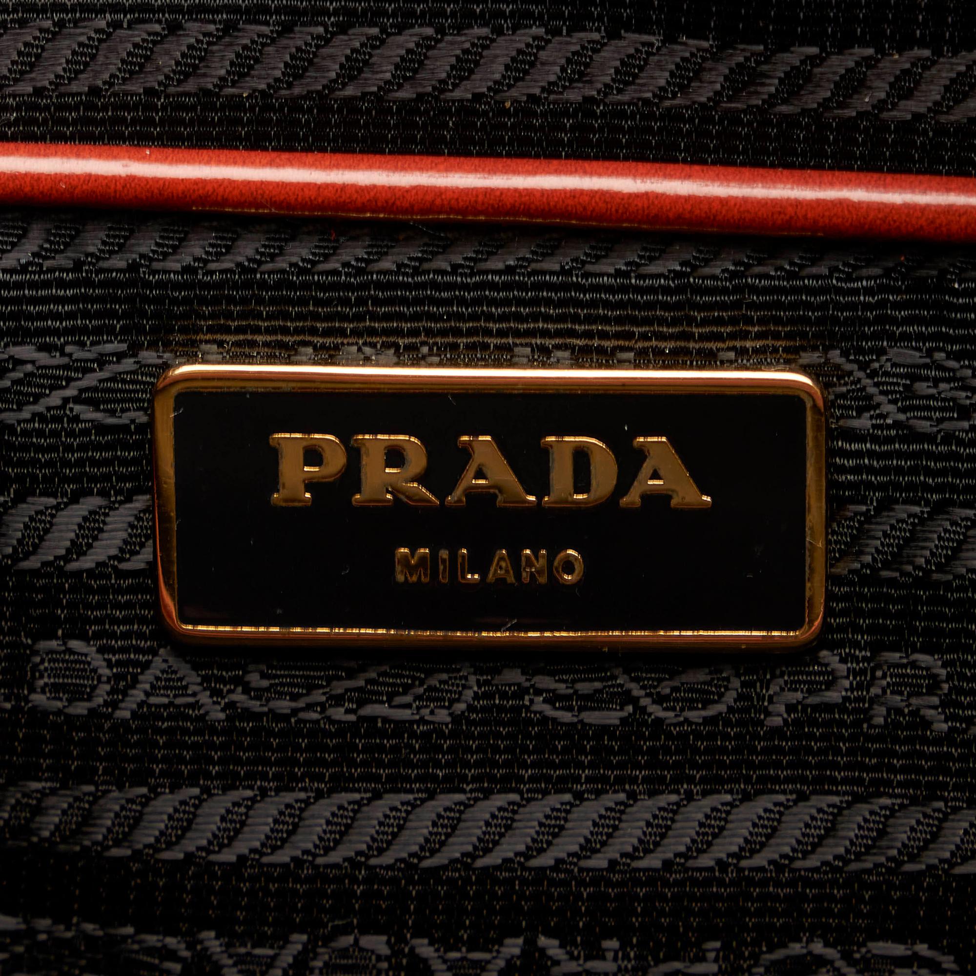 Prada Spazzolato Flowers Galleria (SHG-29487)