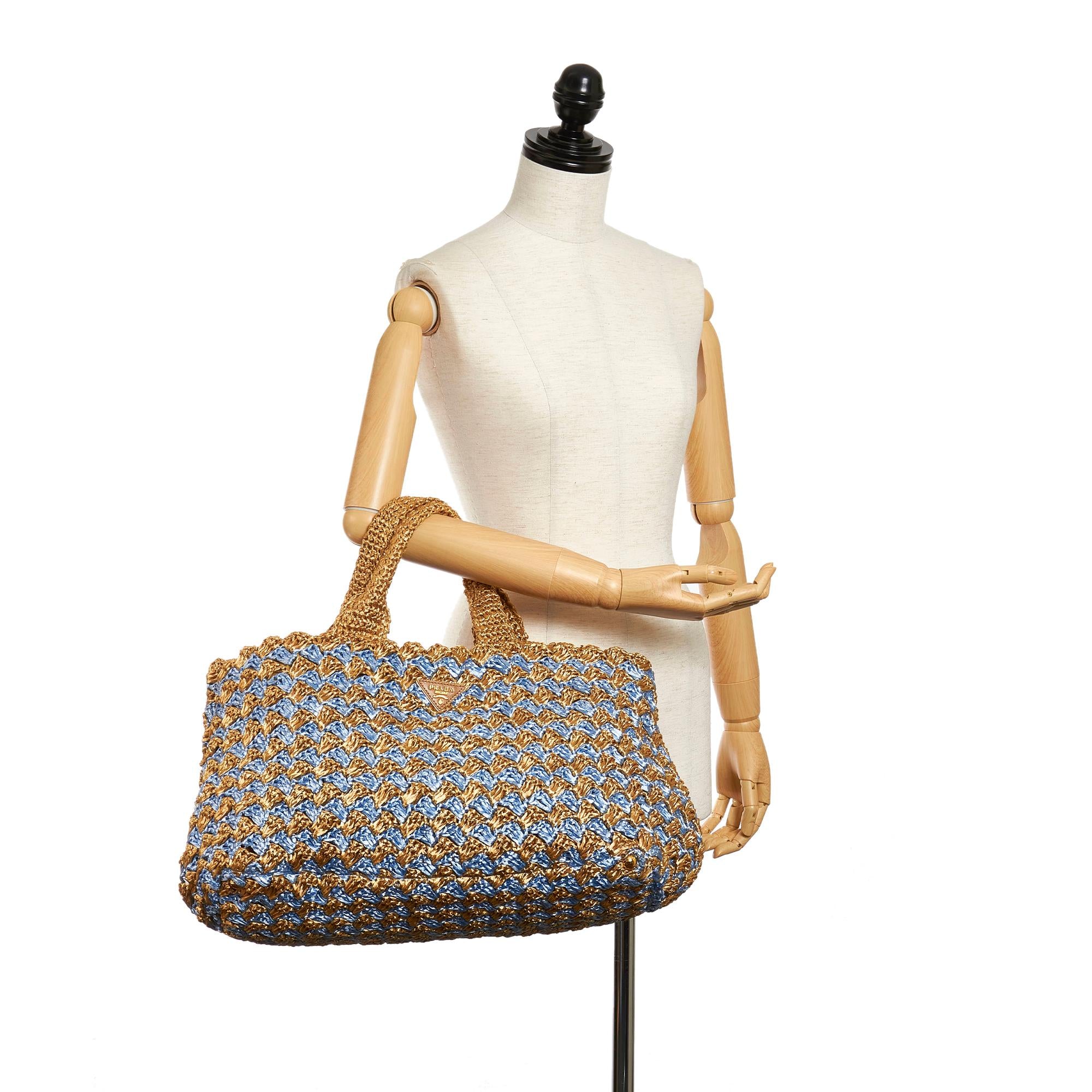 Prada Straw Handbag (SHG-29988)