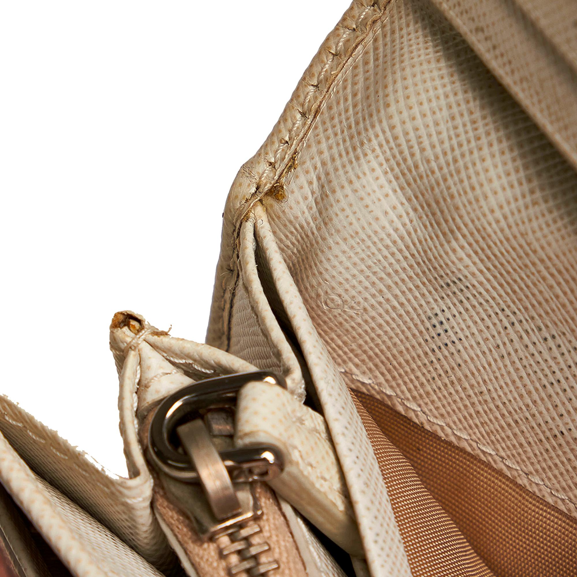 Prada Studded Saffiano Continental Wallet (SHG-29397)