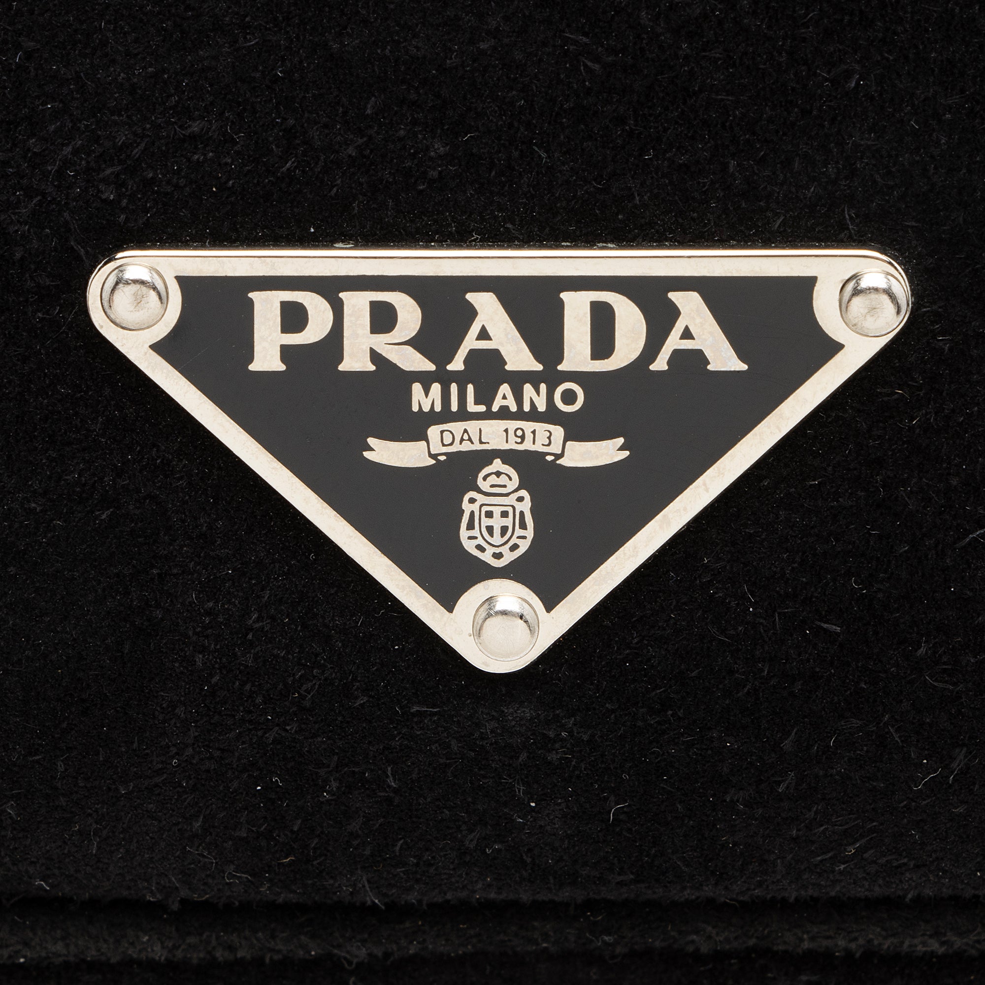 Prada Suede Camoscio Cross Hobo (SHF-23634)