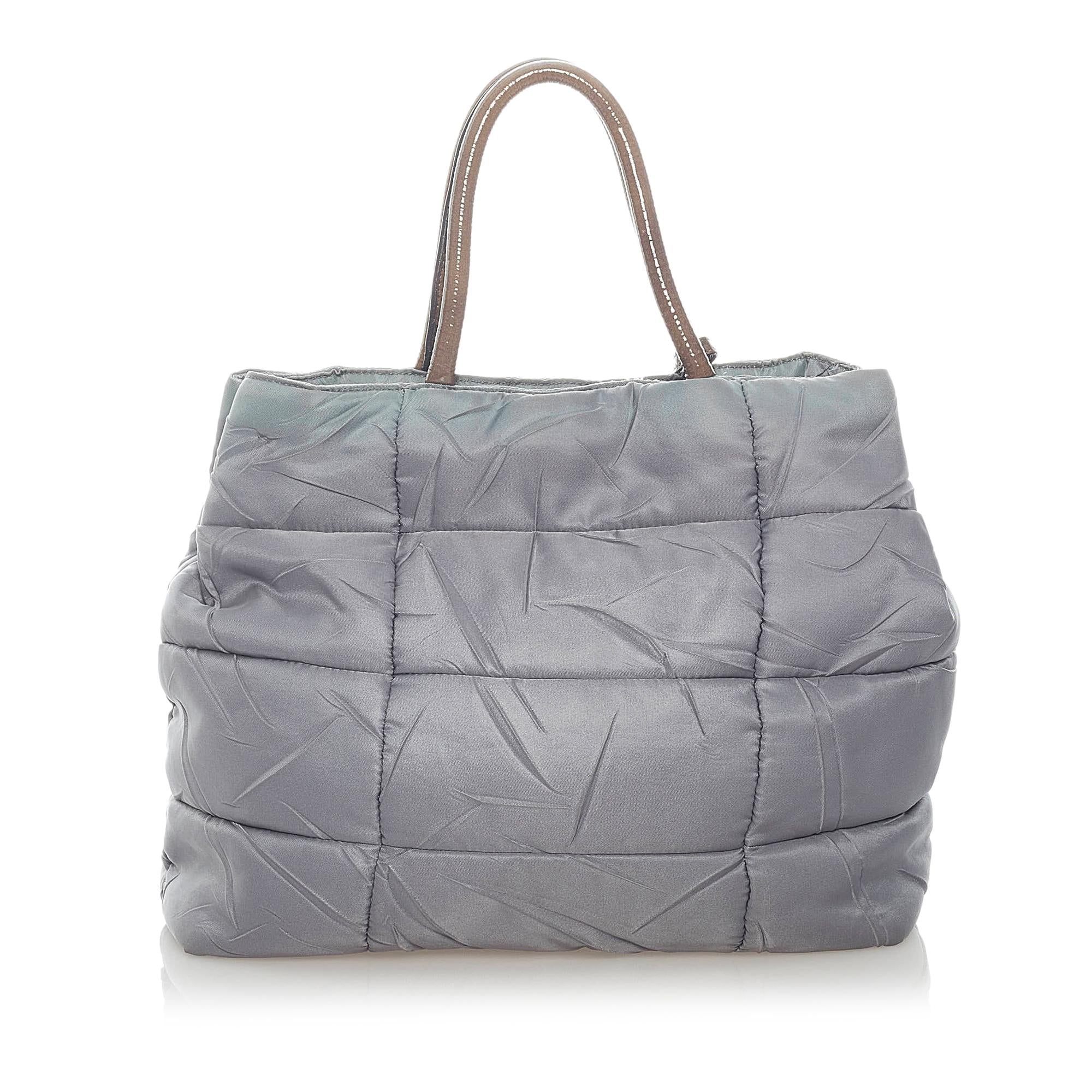 Prada Tessuto Bomber Handbag (SHG-33164)