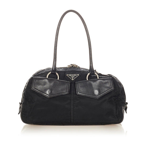 Prada Tessuto Boston Bag (SHG-31040) – LuxeDH 