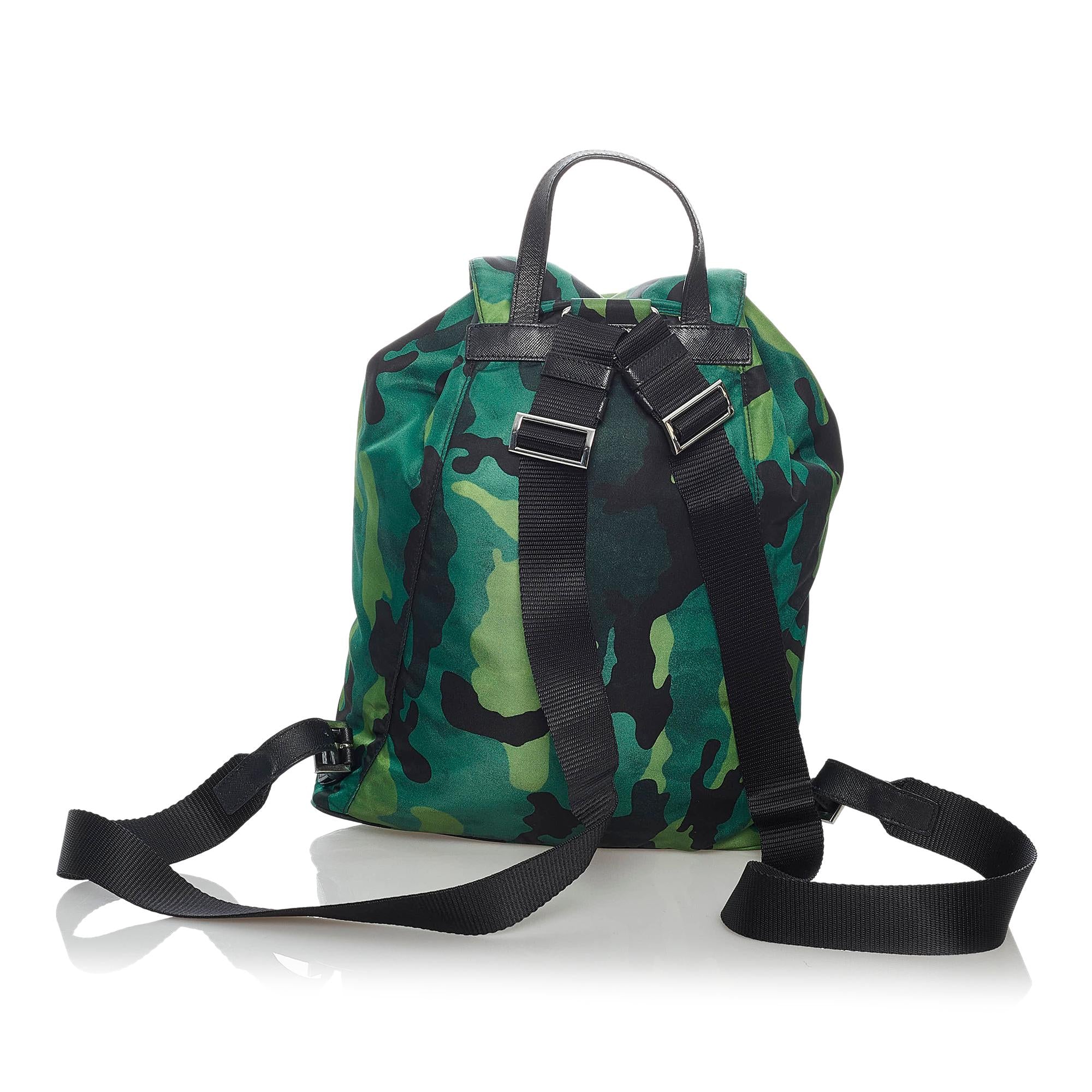 Prada Tessuto Camouflage Backpack (SHG-30078)