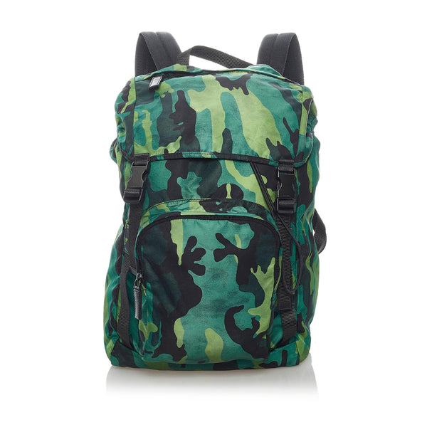 Prada Tessuto Camouflage Backpack (SHG-30656)