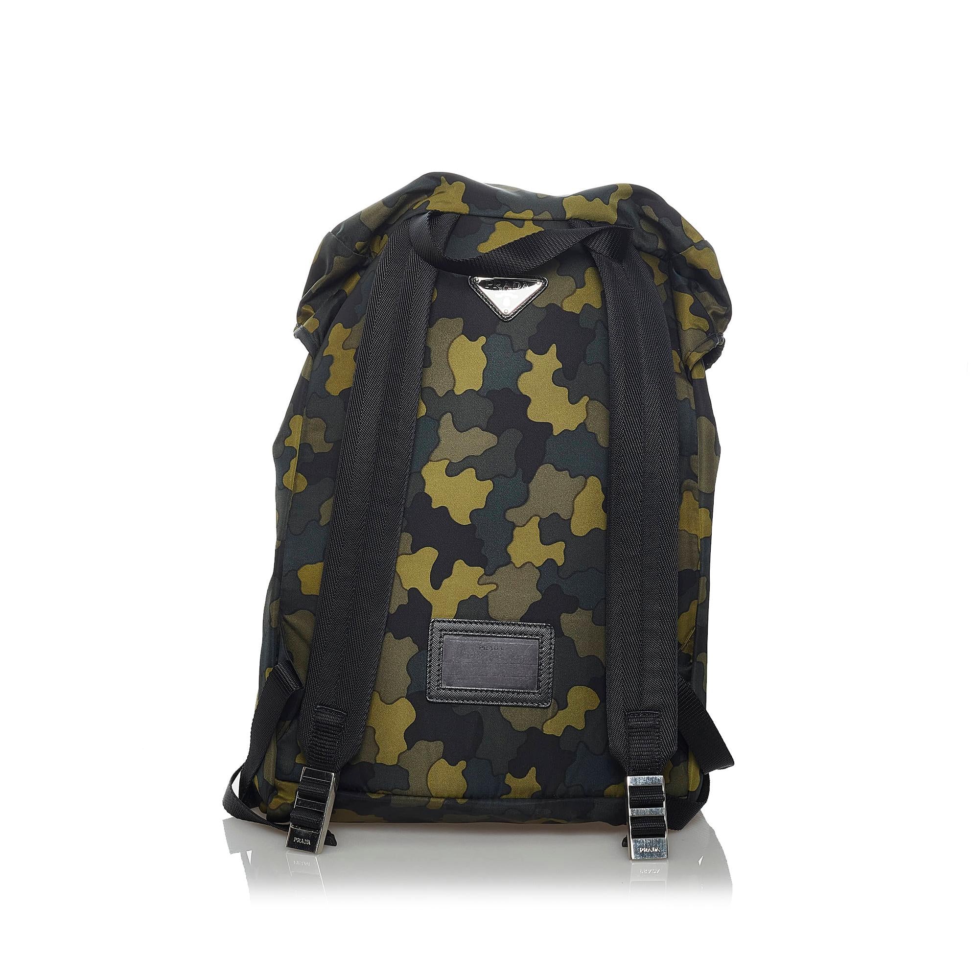 Prada Tessuto Camouflage Backpack (SHG-33831)