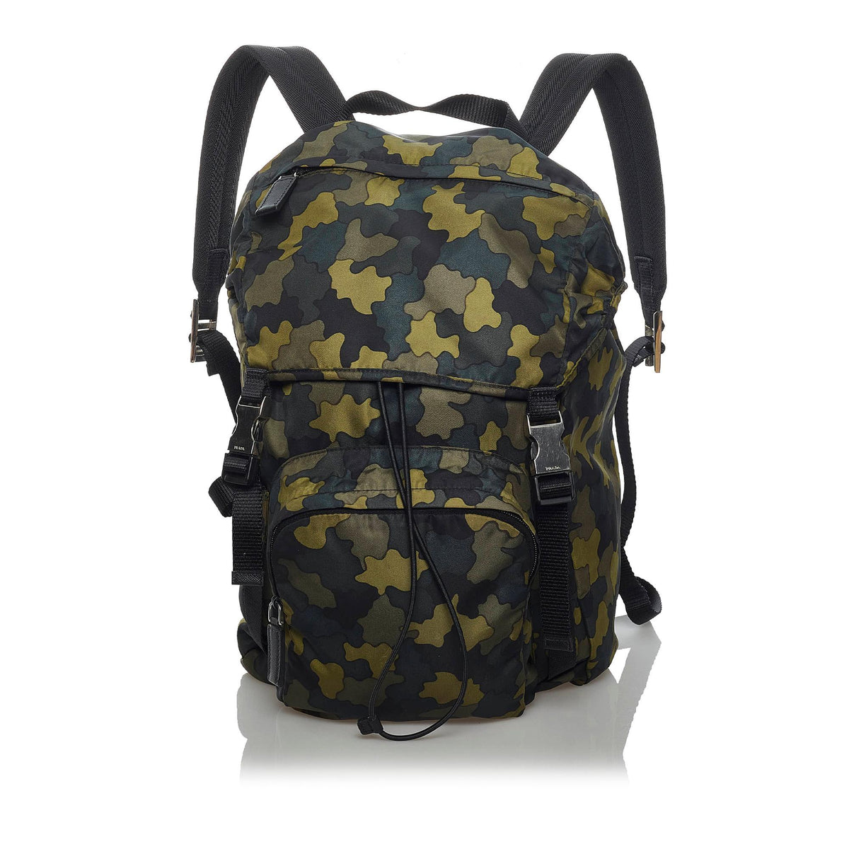 Prada camo Mens backpack Camouflage Green Prada Speedrock Re-nylon And Leather  main image 4