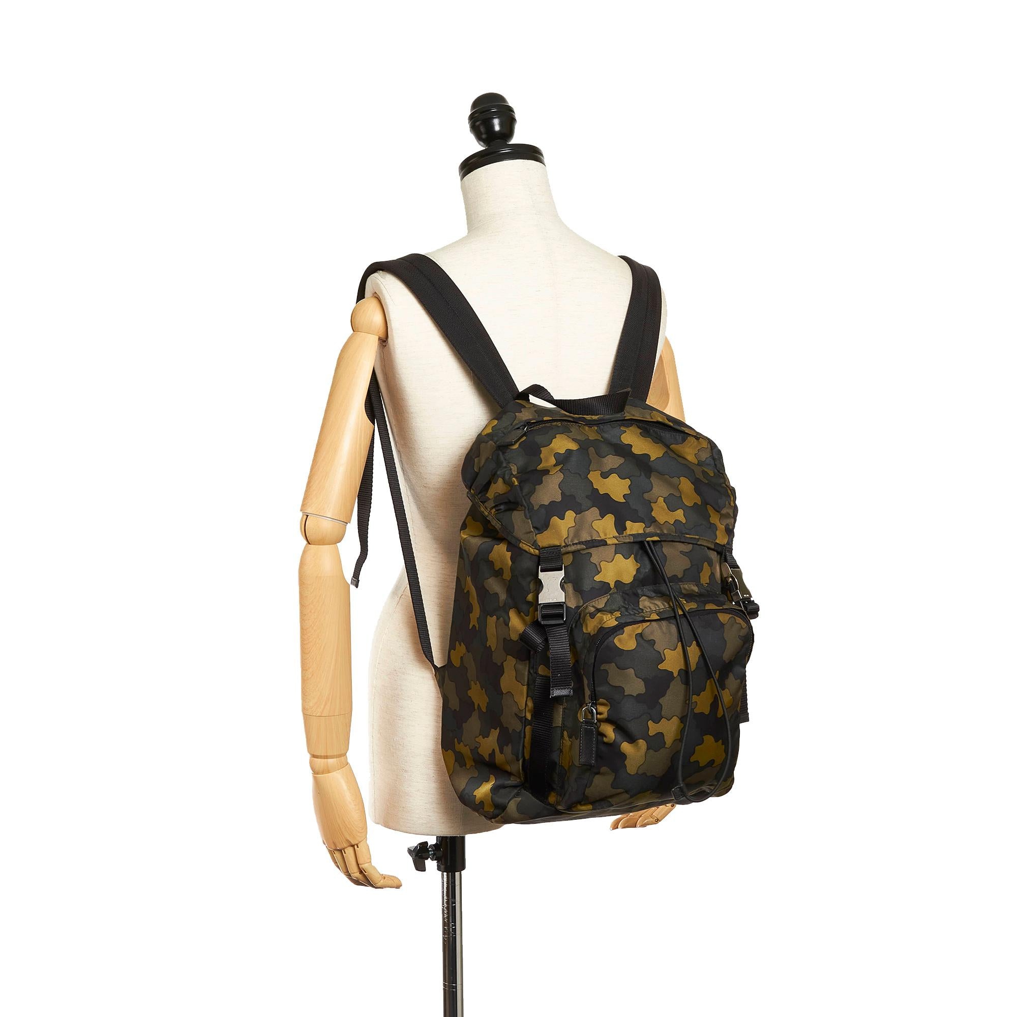 Prada Tessuto Camouflage Backpack (SHG-33831)