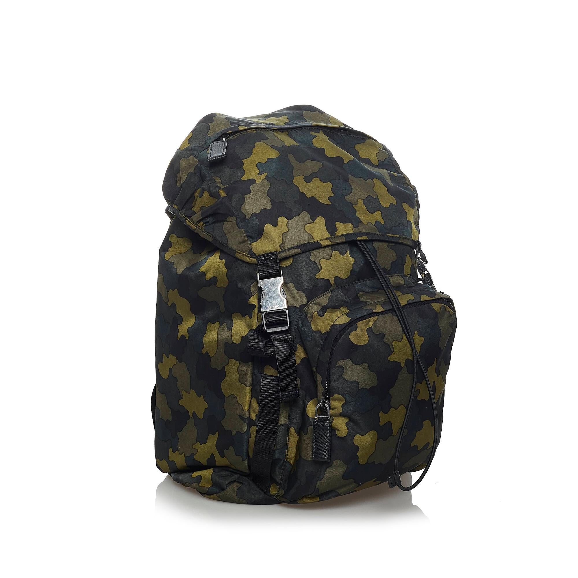 Prada Tessuto Camouflage Backpack (SHG-33831)