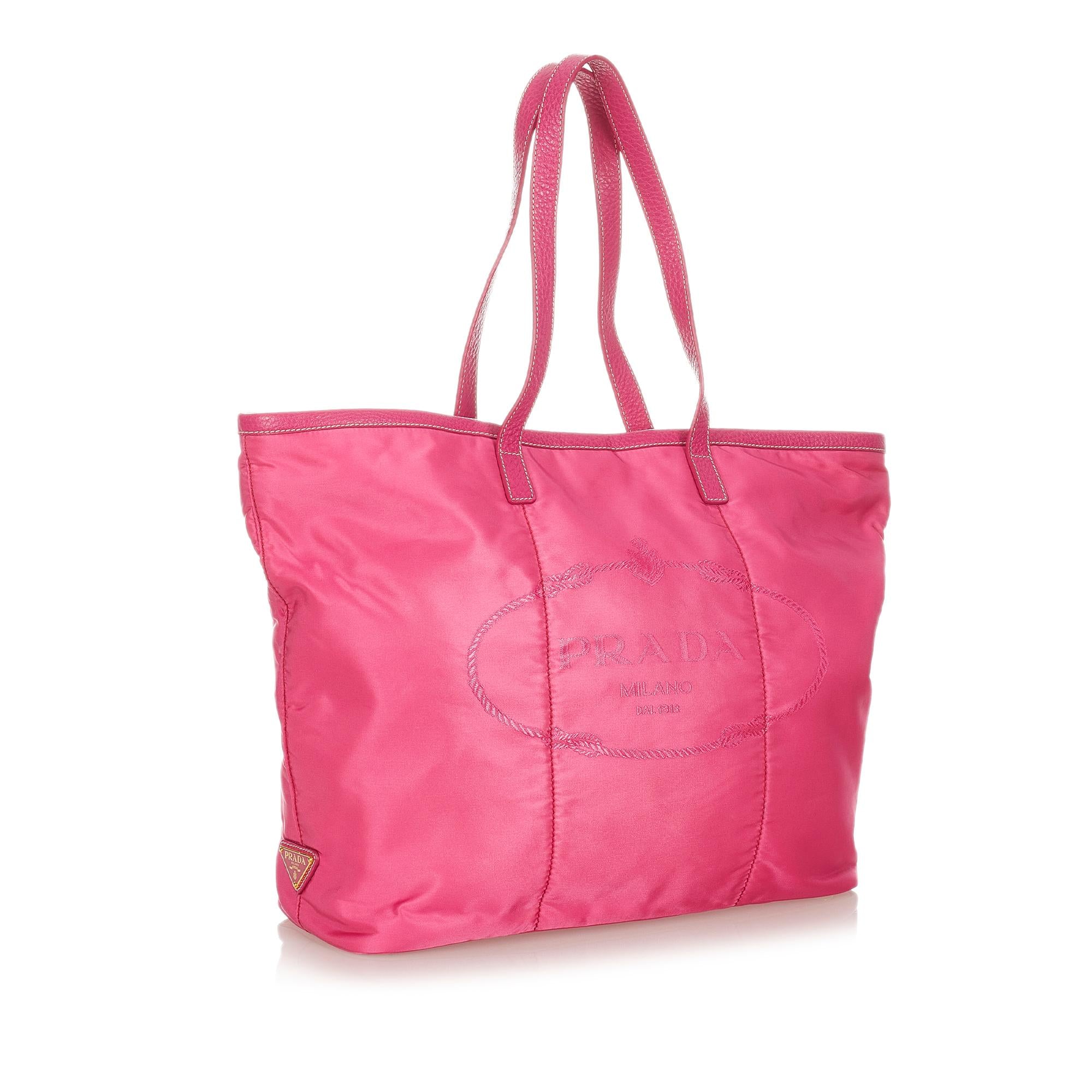 Prada Tessuto Canapa Tote Bag (SHG-23294)