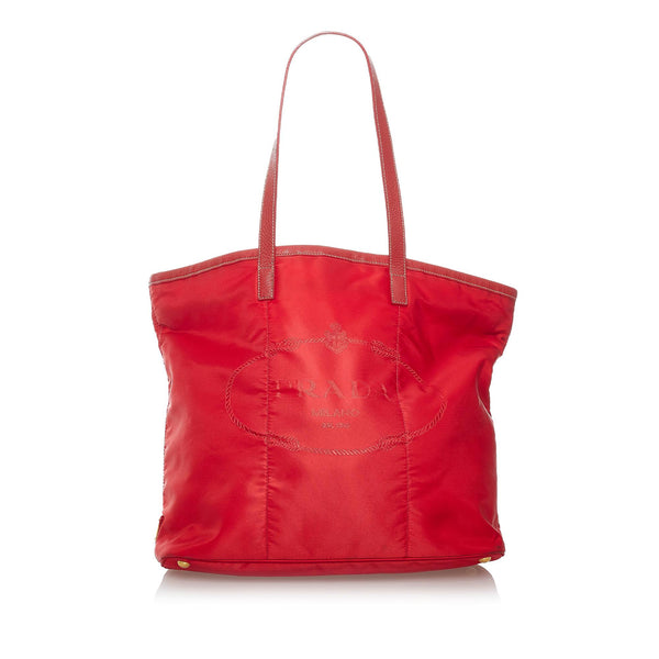 Prada Tessuto Canapa Tote Bag (SHG-29995)