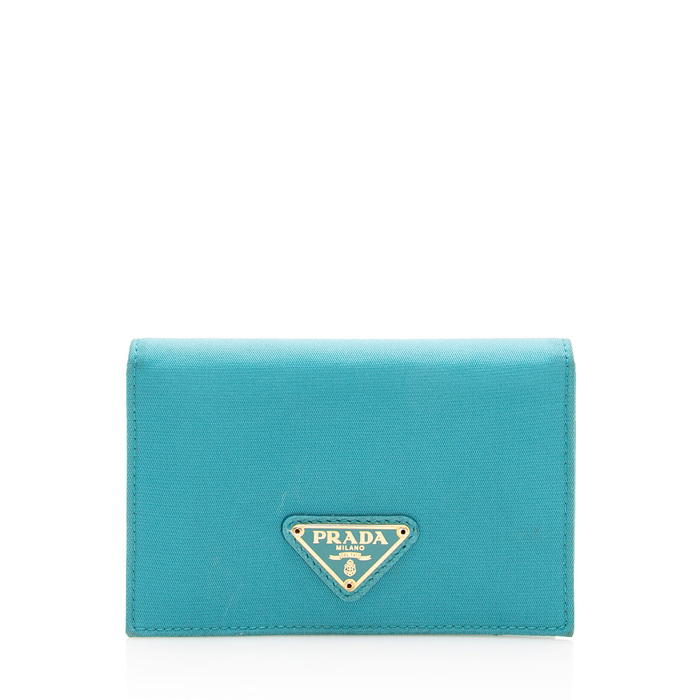 Prada Saffiano Leather Card Holder (SHF-16946)