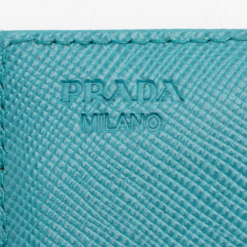 Prada Saffiano Leather Card Holder (SHF-16946)