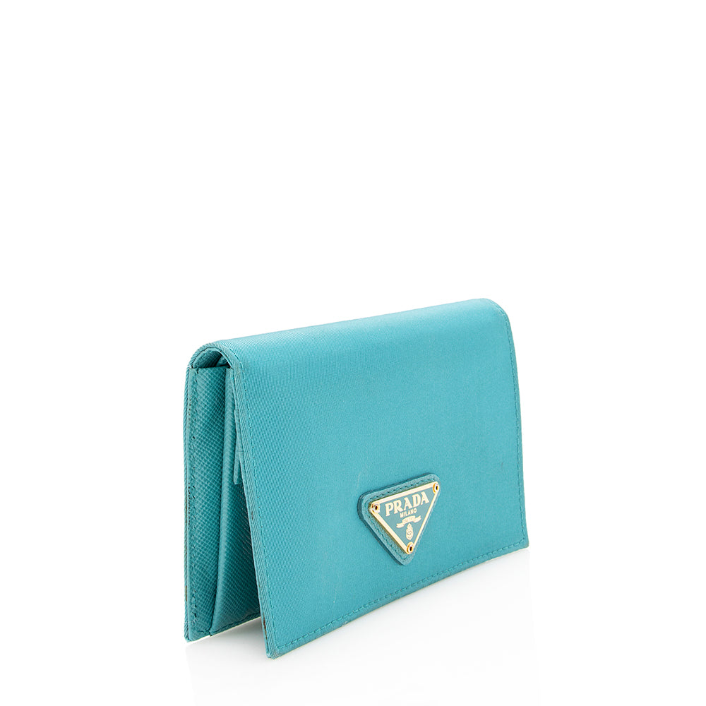 Prada Saffiano Leather Card Holder (SHF-16946)