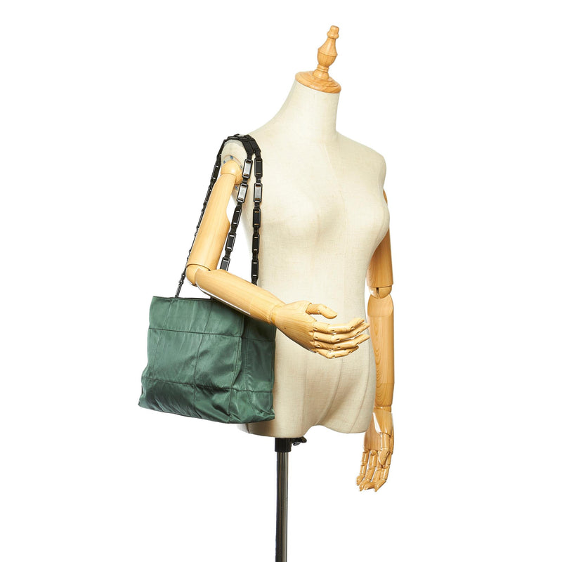 Prada Tessuto Chain Shoulder Bag (SHG-22320)