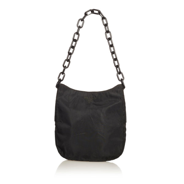 Prada Tessuto Chain Shoulder Bag (SHG-24965)