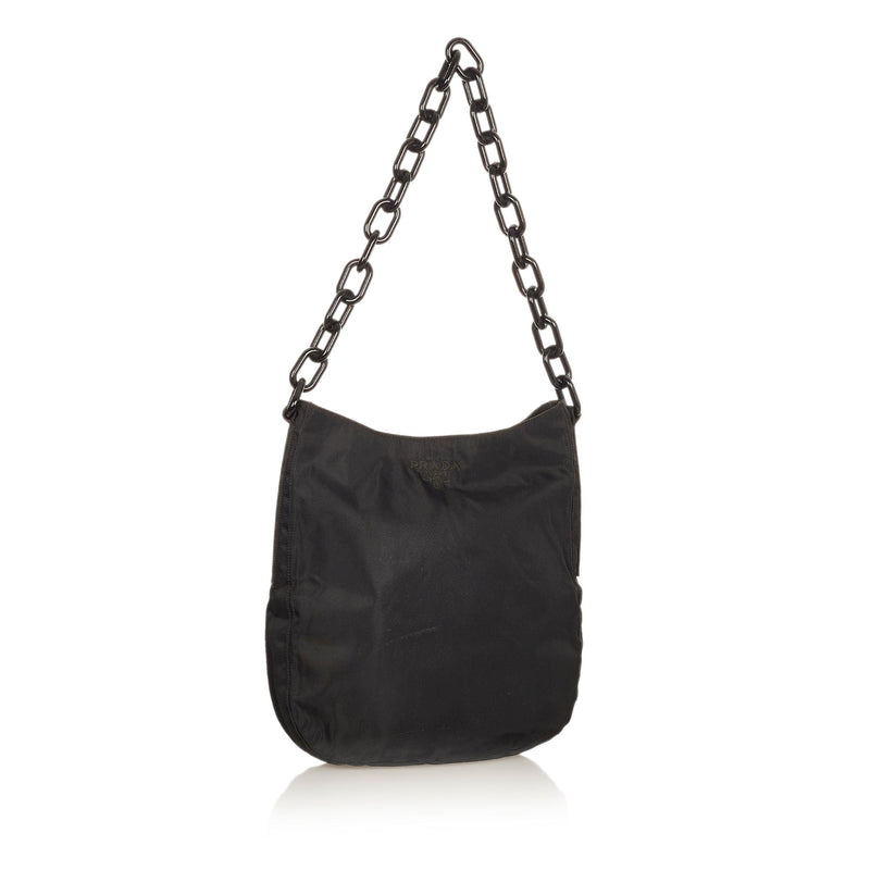 Prada Tessuto Chain Shoulder Bag (SHG-24965)